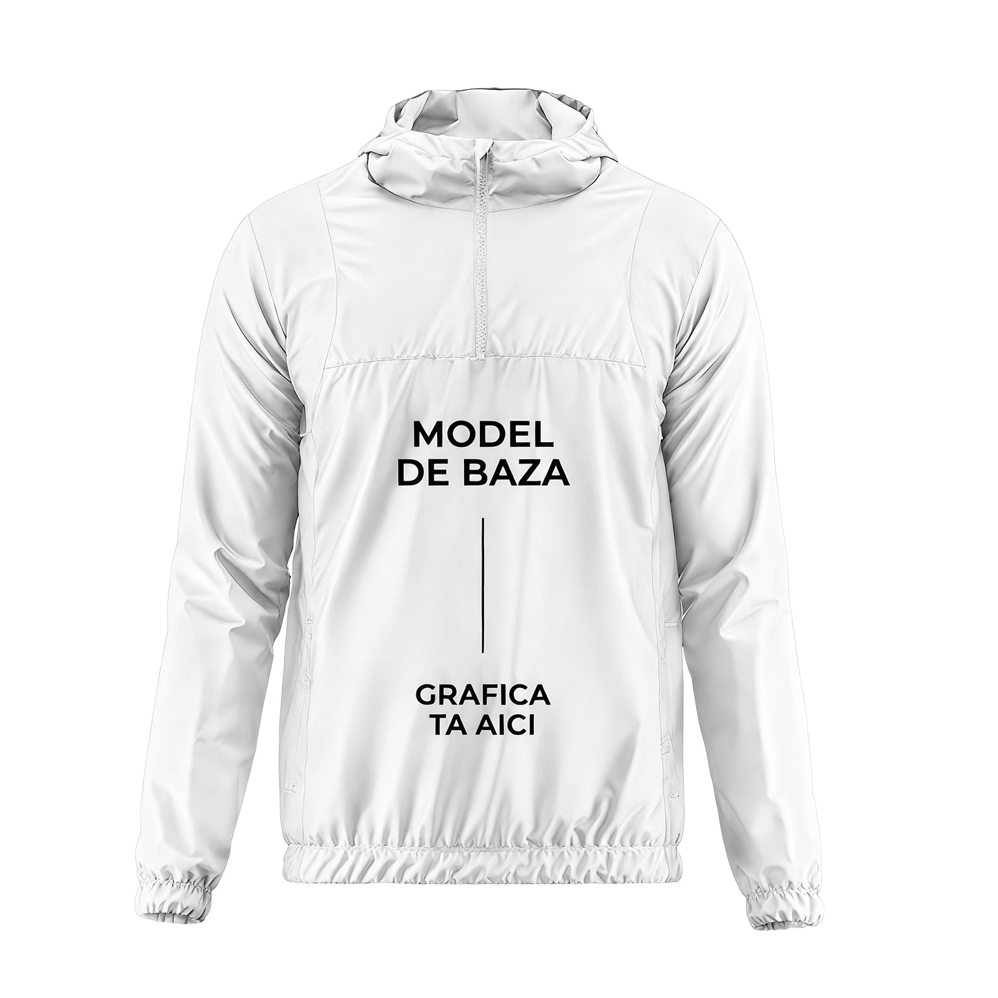 Windbreaker anorak personalizabil KINIDRA Shell pentru echipe sportive